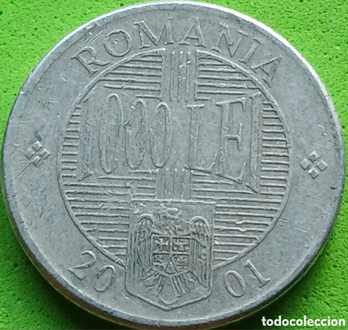 Monedas antiguas de Europa: Ruman&iacute;a 1000 lei 2001 km#153