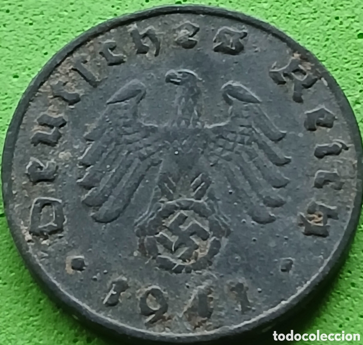 Monedas antiguas de Europa: Alemania Tercer Reich 1 reichspfennig 1941 J km#97