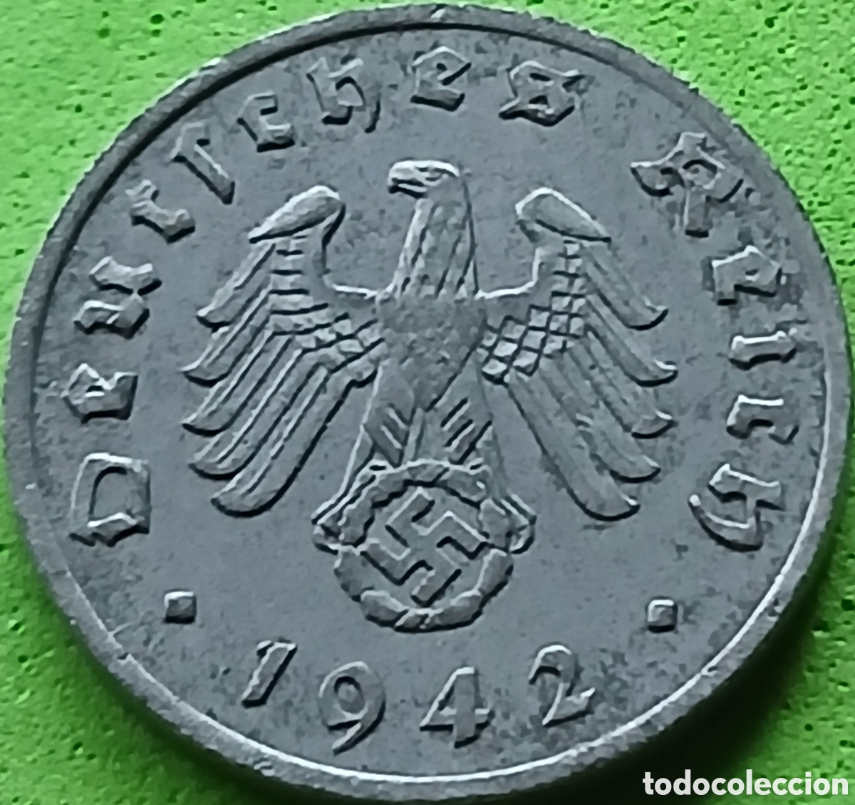 Monedas antiguas de Europa: Alemania Tercer Reich 1 reichspfennig 1942 A km#97