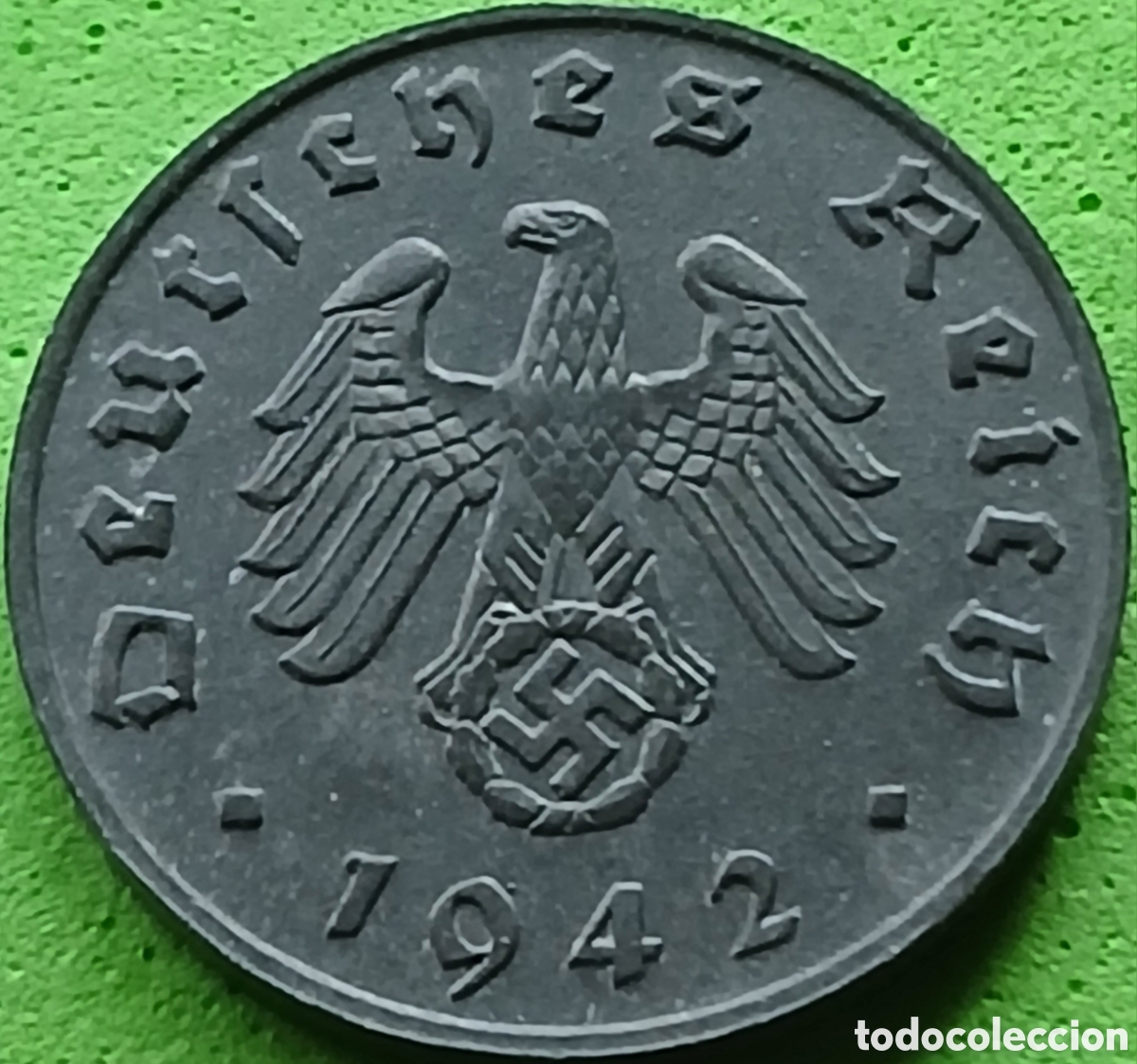 Monedas antiguas de Europa: Alemania Tercer Reich 1 reichspfennig 1942 B km#97