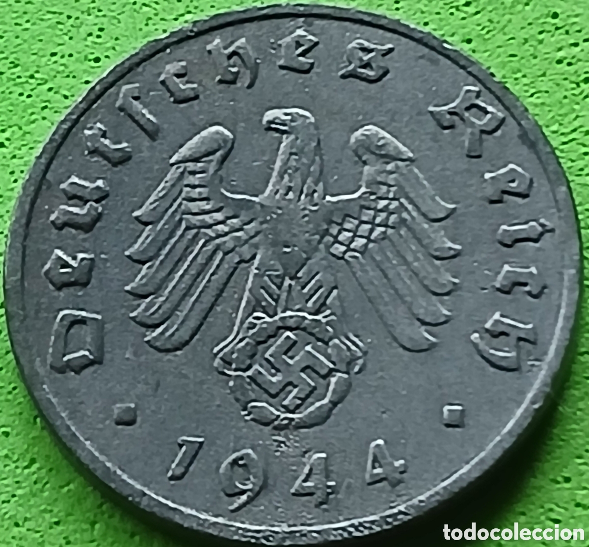 Monedas antiguas de Europa: Alemania Tercer Reich 1 reichspfennig 1944 A km#97