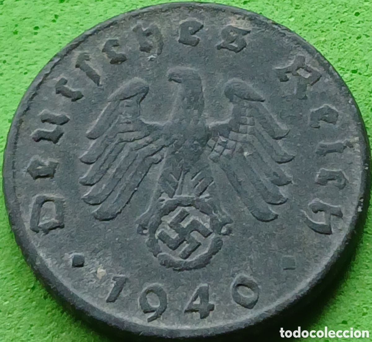 Monedas antiguas de Europa: Alemania Tercer Reich 5 reichspfennig 1940 D km#100