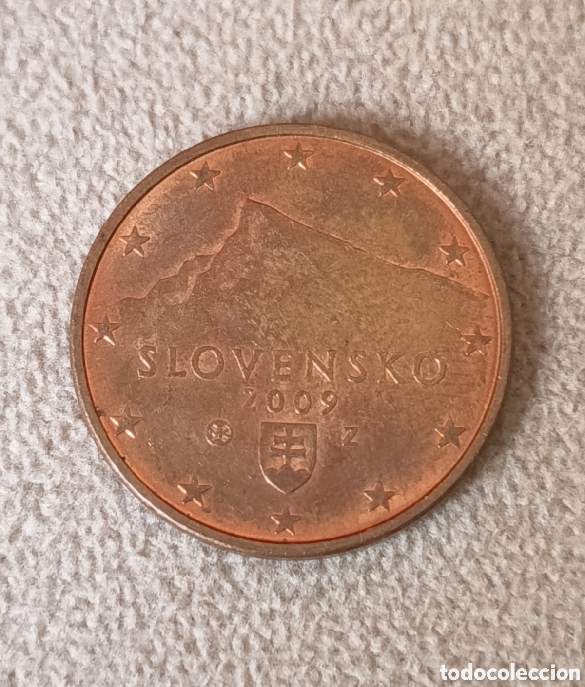 Monedas antiguas de Europa: Moneda 5 C&eacute;ntimos Eslovaquia 2009