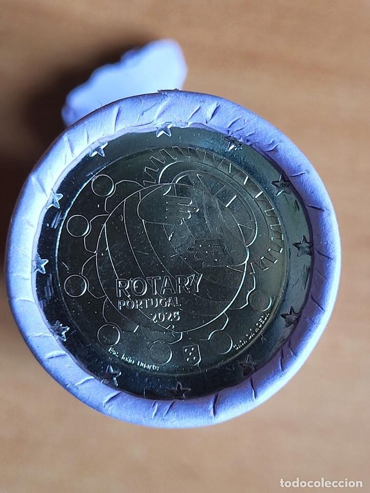 Monedas antiguas de Europa: Moneda 2 Euros Conmemorativa Portugal 2026 - 100 a&ntilde;os de Rotary en Portugal