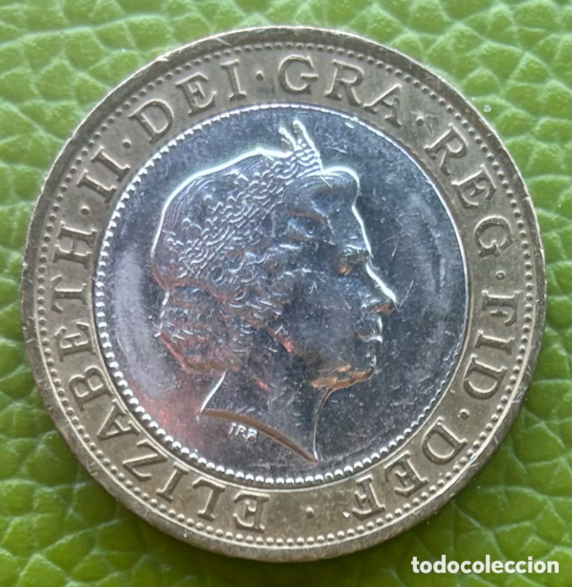 Monedas antiguas de Europa: GRAN BRETA&Ntilde;A. ISABEL II. DOS LIBRAS. 2009. 200 ANIVERSARIO NACIMIENTO DARWIN.