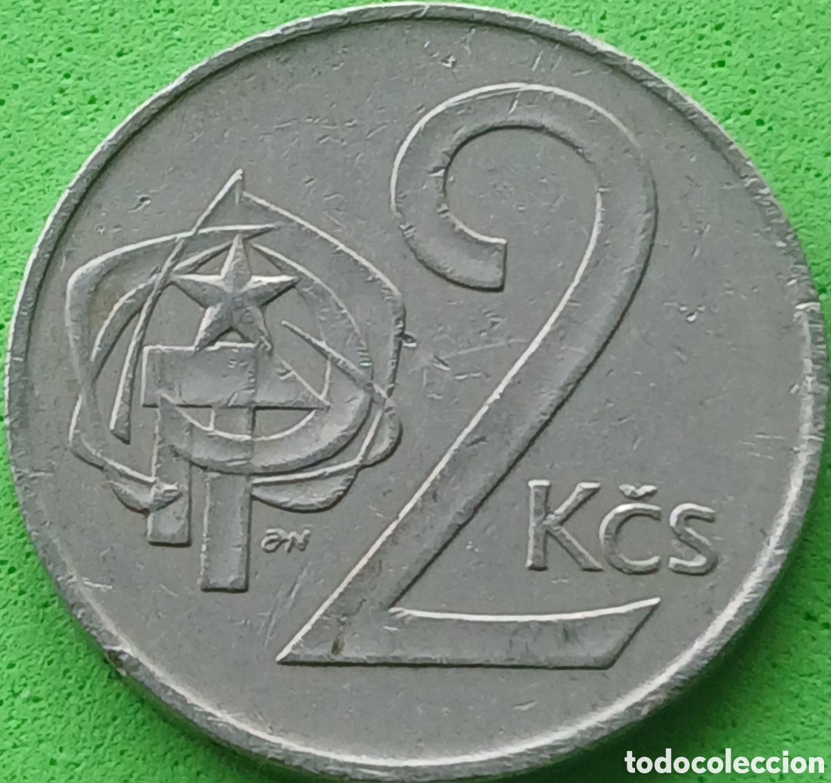 Monedas antiguas de Europa: Checoslovaquia 2 coronas 1984 km#75