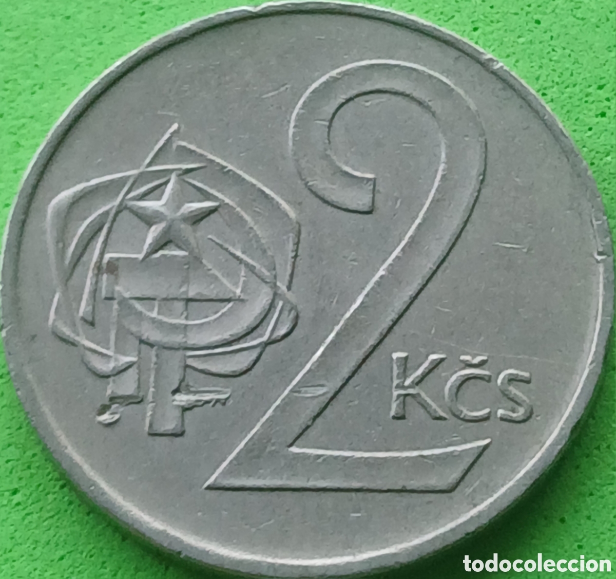 Monedas antiguas de Europa: Checoslovaquia 2 coronas 1981 km#75