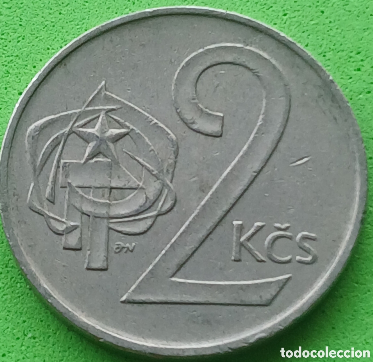 Monedas antiguas de Europa: Checoslovaquia 2 coronas 1980 km#75