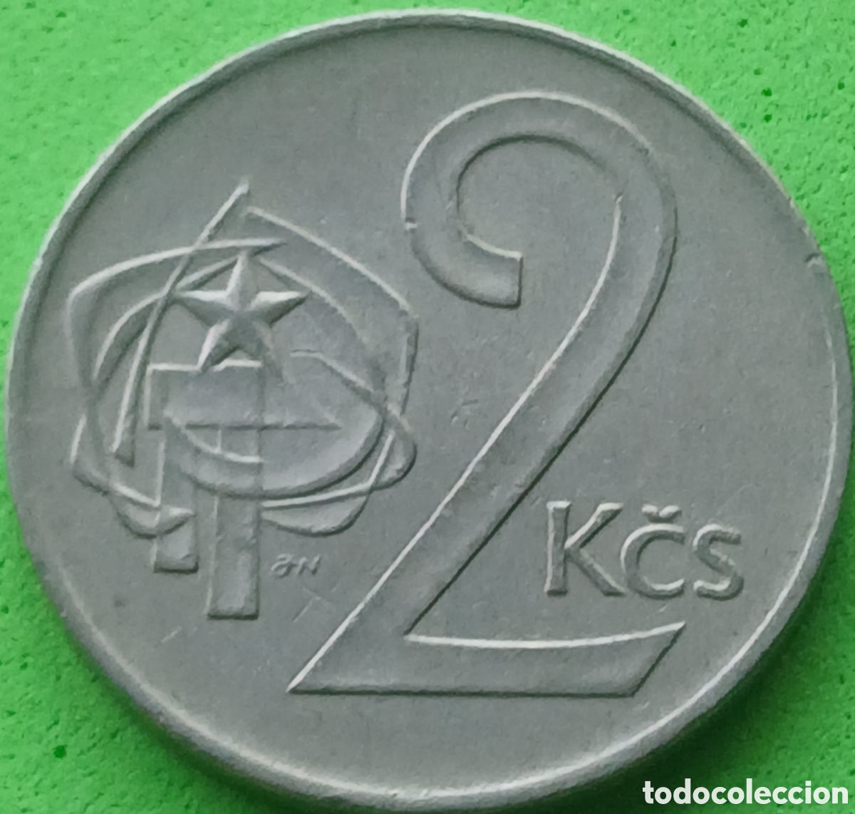Monedas antiguas de Europa: Checoslovaquia 2 coronas 1973 km#75
