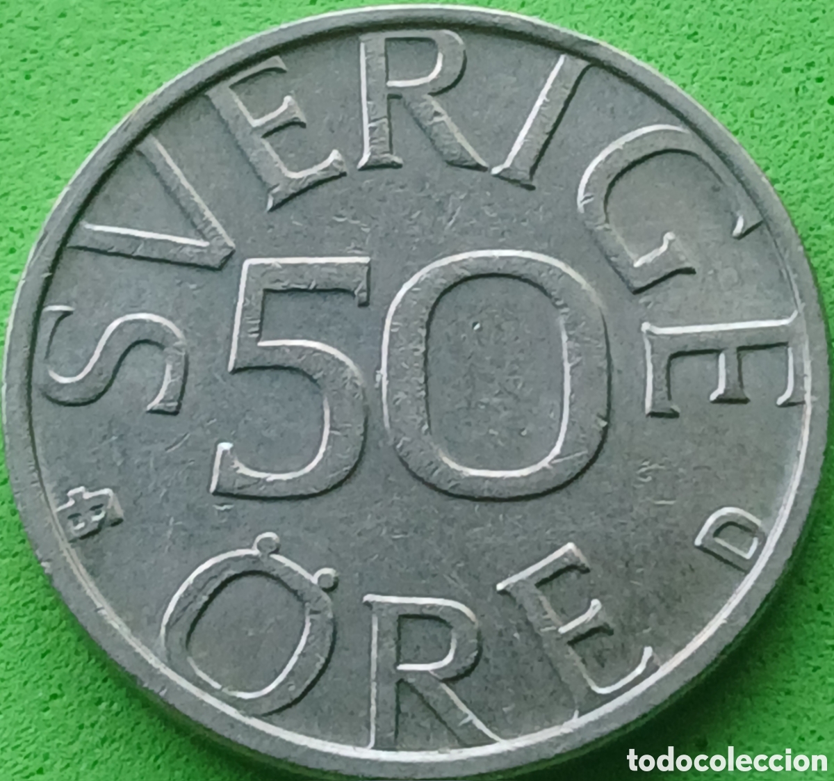 Monedas antiguas de Europa: Suecia 50 ore 1990 km#855