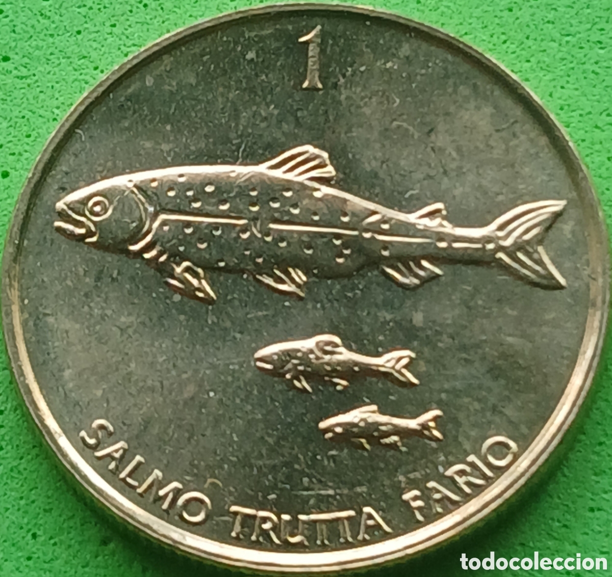 Monedas antiguas de Europa: Eslovenia 1 tolar 2004 km#4