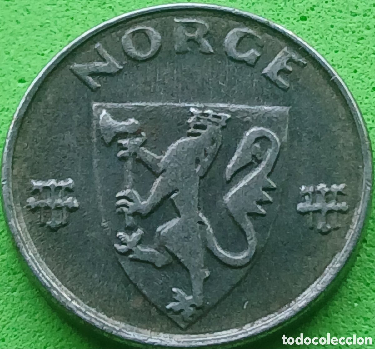 Monedas antiguas de Europa: Noruega 1 ore 1942 km#387