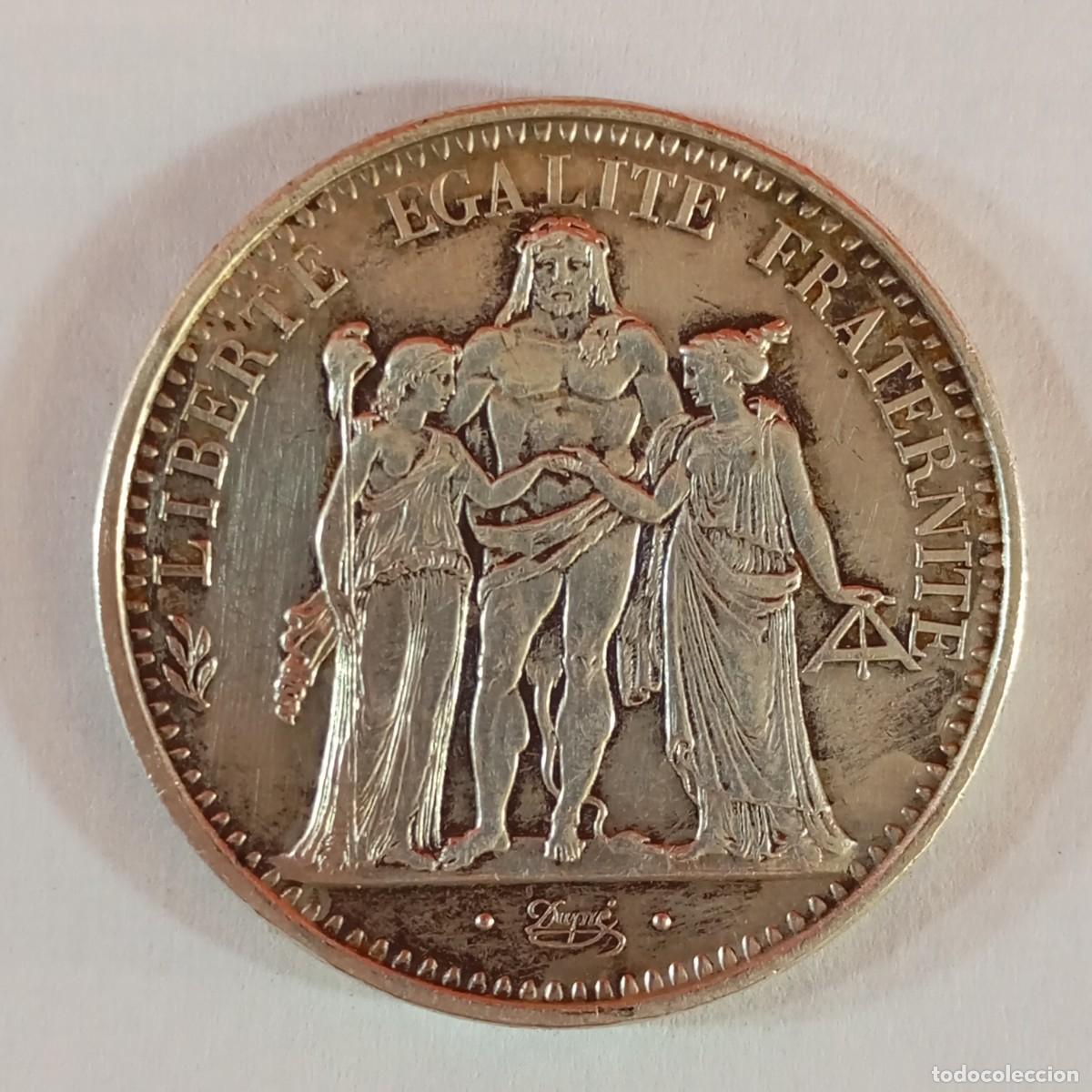 Monedas antiguas de Europa: MONEDA - 10 FRANCS - REPUBLIQUE FRAN&Ccedil;AISE - 1965 - LIBERT&Eacute;, EGALIT&Eacute;, FRATERNIT&Eacute; - PLATA / 3229