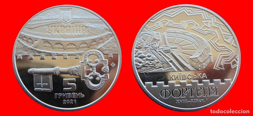 Monedas antiguas de Europa: 5 HRYVEN 2021 SIN CIRCULAR UCRANIA-9384SC