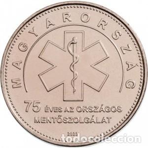 Monedas antiguas de Europa: Hungr&iacute;a, 50 Florines ''Serivicio Nacional de Ambulancias&rdquo;, UC#370./ Sin Circular.