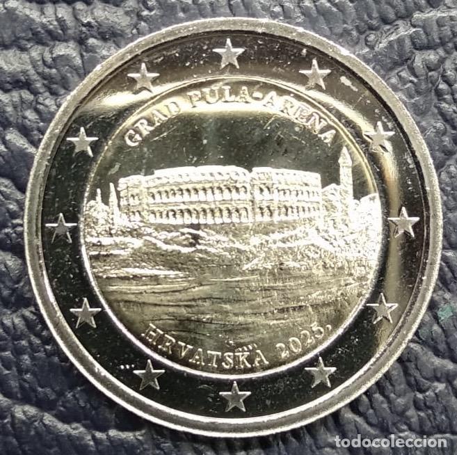 Monedas antiguas de Europa: HEUR0700 MONEDA CROACIA 2 EUROS 2025 (Pula)