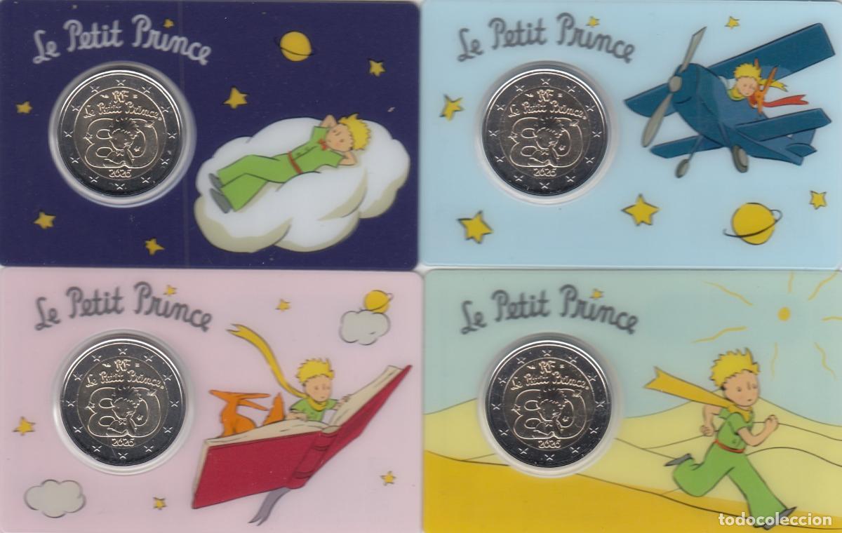 Monedas antiguas de Europa: HEUR0702 JUEGO 4 CARTERAS EUROS FRANCIA 2026 EL PRINCIPITO COIN CARDS