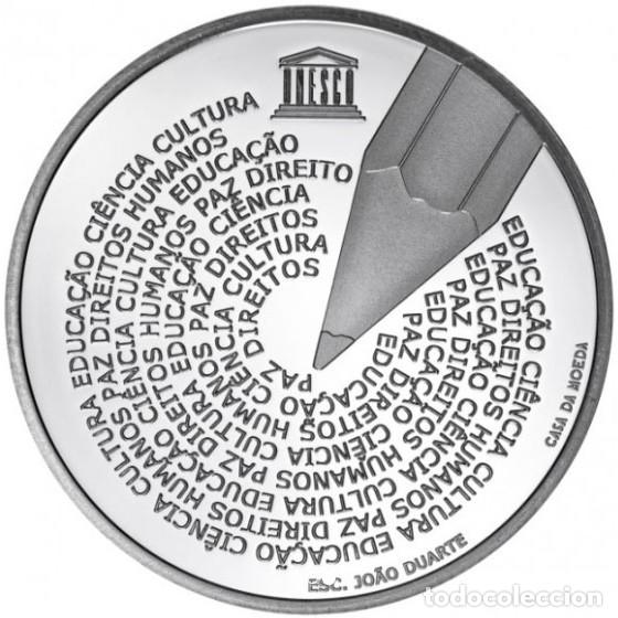 Monedas antiguas de Europa: Portugal, 5 euro 2020 ''D&iacute;a mundial de la lengua portuguesa&rdquo;, UC#272./ Sin Circular.