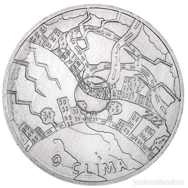Monedas antiguas de Europa: Portugal, 5 euro ''El Clima&rdquo;, UC#313./ Sin Circular.