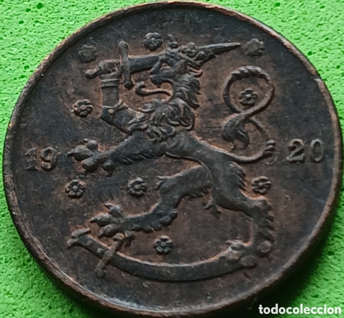 Monedas antiguas de Europa: Finlandia 5 pennia 1920 km#22