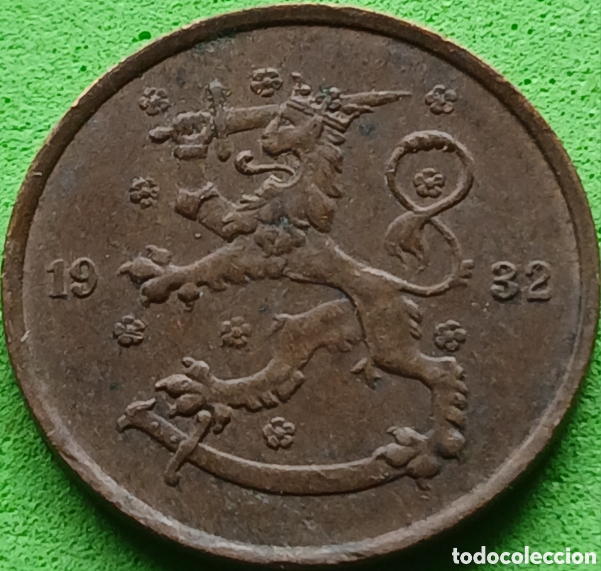 Monedas antiguas de Europa: Finlandia 5 pennia 1932 km#22