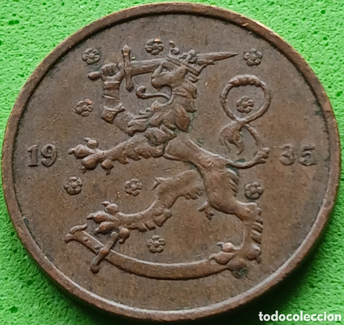 Monedas antiguas de Europa: Finlandia 5 pennia 1935 km#22
