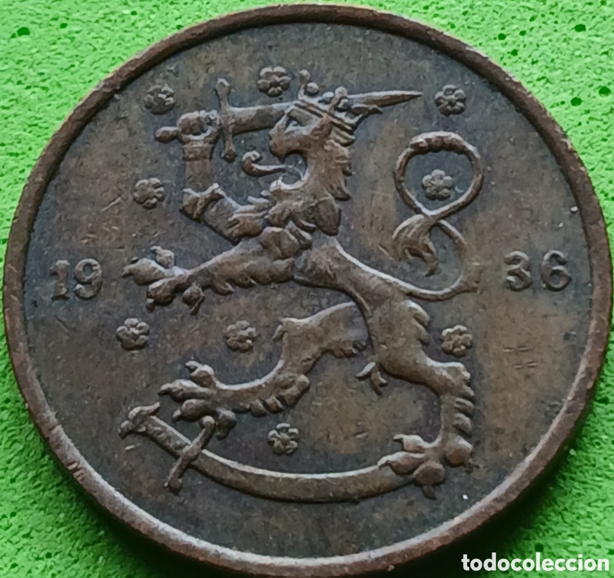 Monedas antiguas de Europa: Finlandia 5 pennia 1936 km#22
