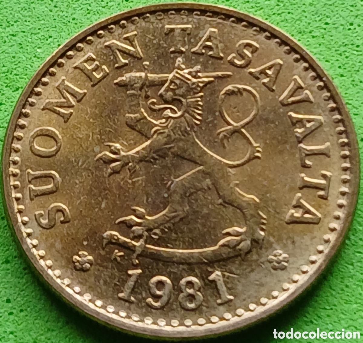 Monedas antiguas de Europa: Finlandia 10 pennia 1981 km#46