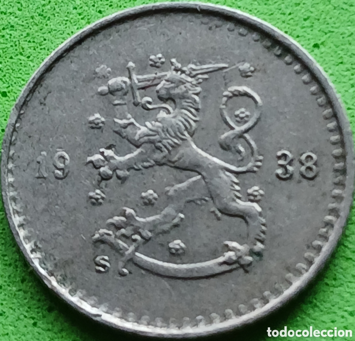 Monedas antiguas de Europa: Finlandia 25 pennia 1938 km#25
