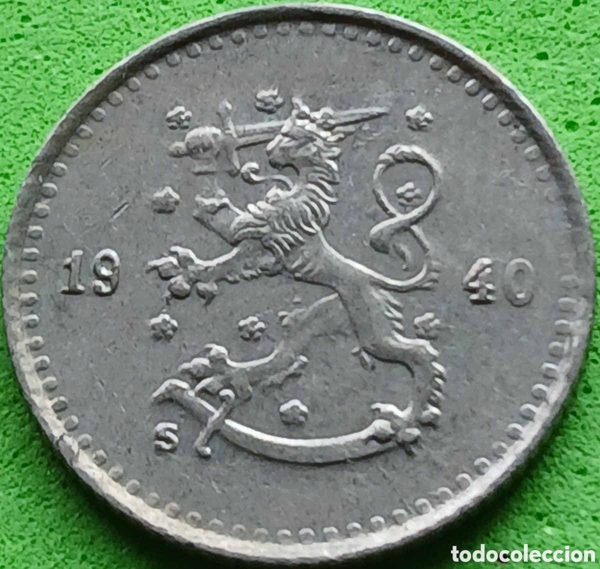 Monedas antiguas de Europa: Finlandia 25 pennia 1940 km#25