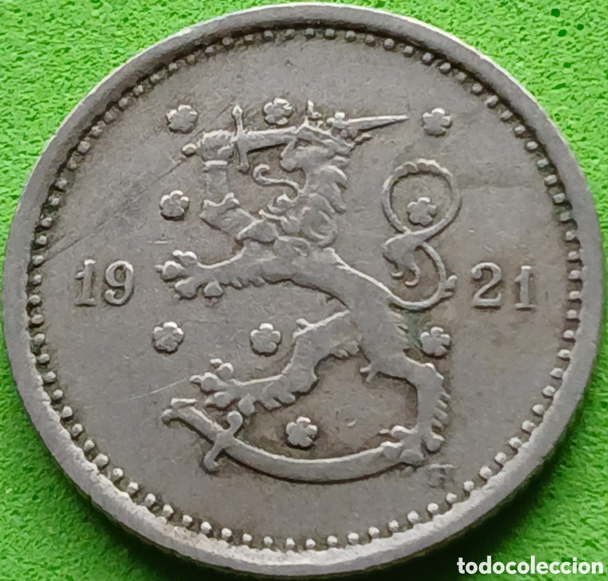 Monedas antiguas de Europa: Finlandia 50 pennia 1921 km#26