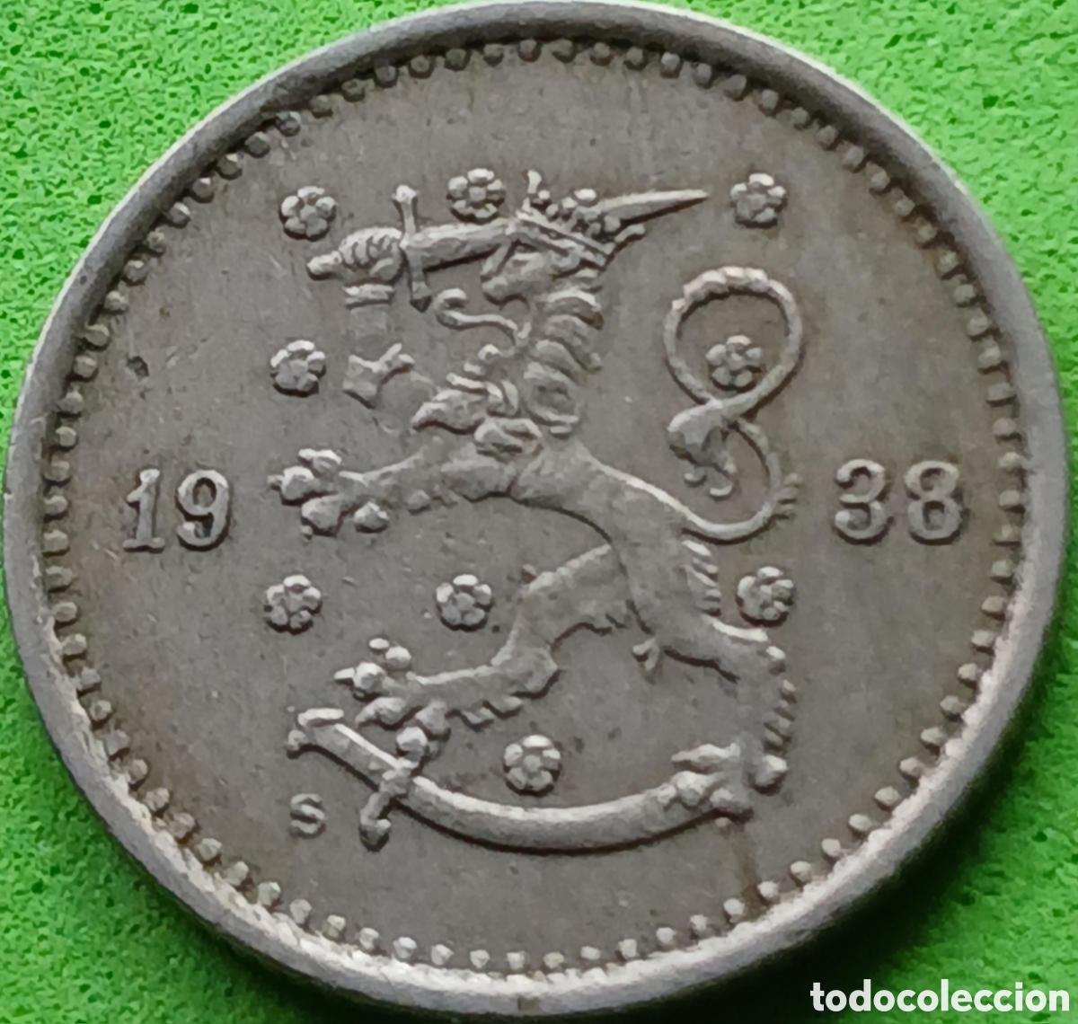 Monedas antiguas de Europa: Finlandia 50 pennia 1938 km#26