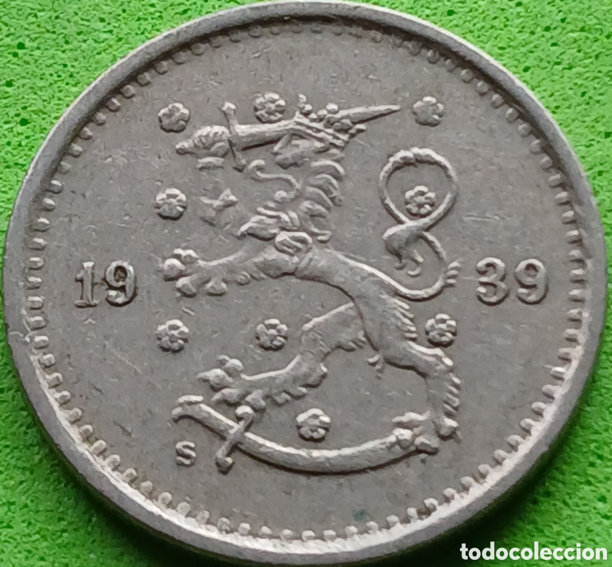 Monedas antiguas de Europa: Finlandia 50 pennia 1939 km#26