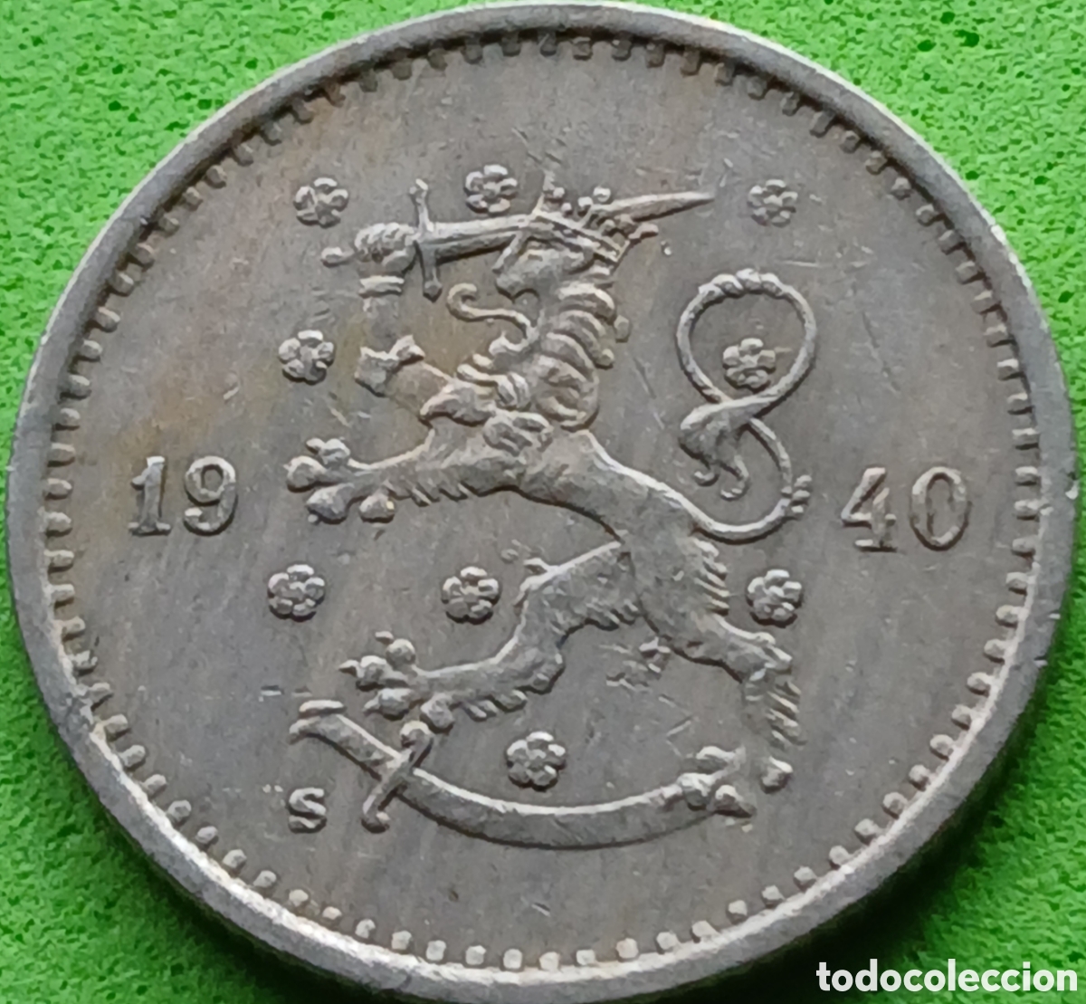 Monedas antiguas de Europa: Finlandia 50 pennia 1940 km#26