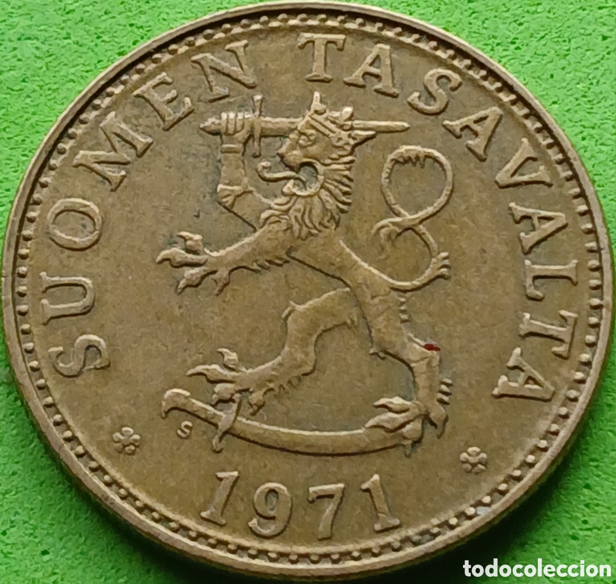 Monedas antiguas de Europa: Finlandia 50 pennia 1971 km#48