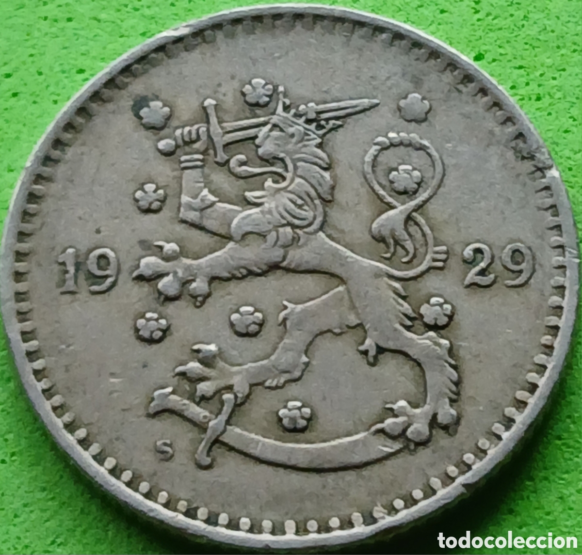 Monedas antiguas de Europa: Finlandia 1 marco 1929 km#30
