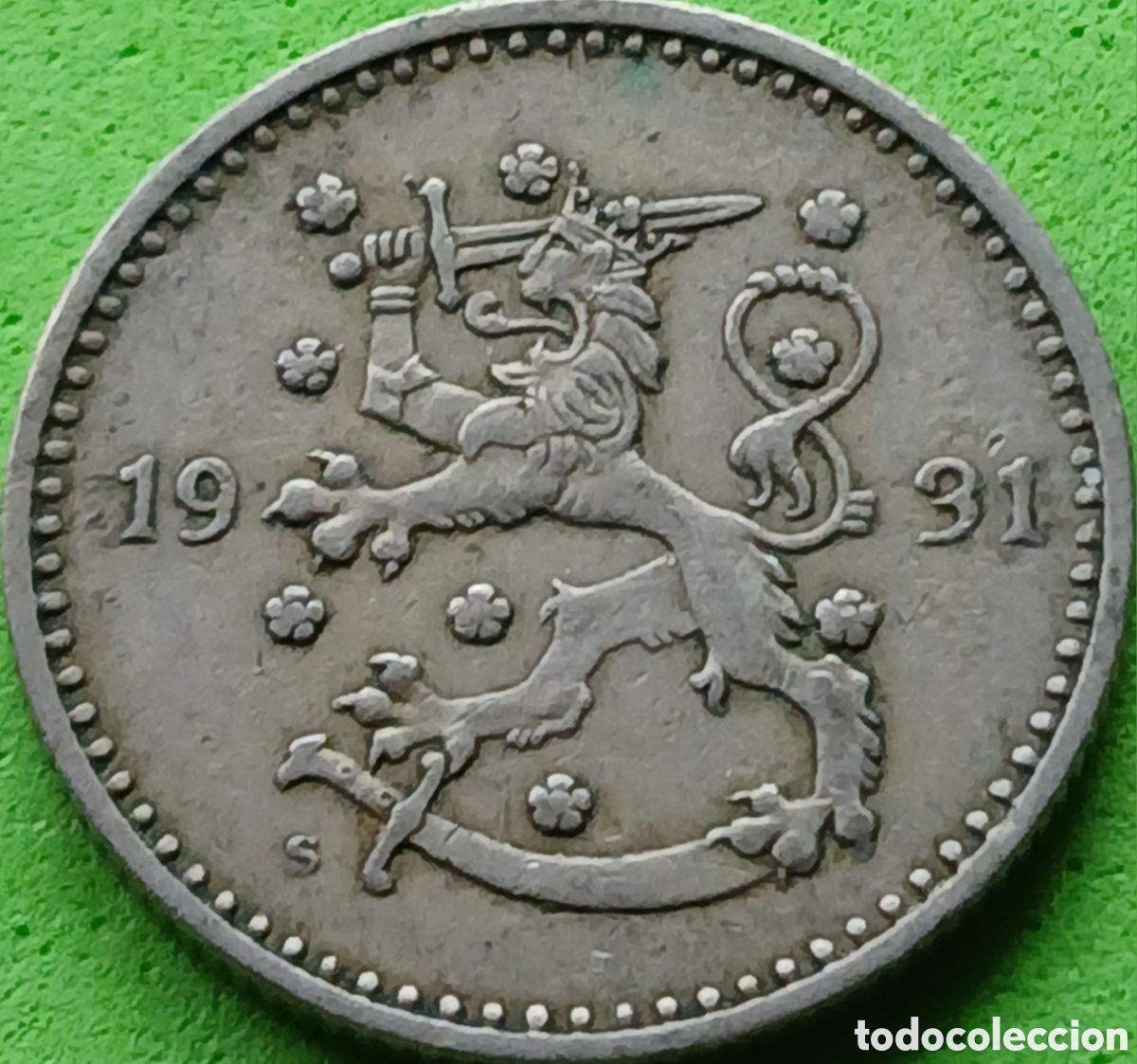 Monedas antiguas de Europa: Finlandia 1 marco 1931 km#30