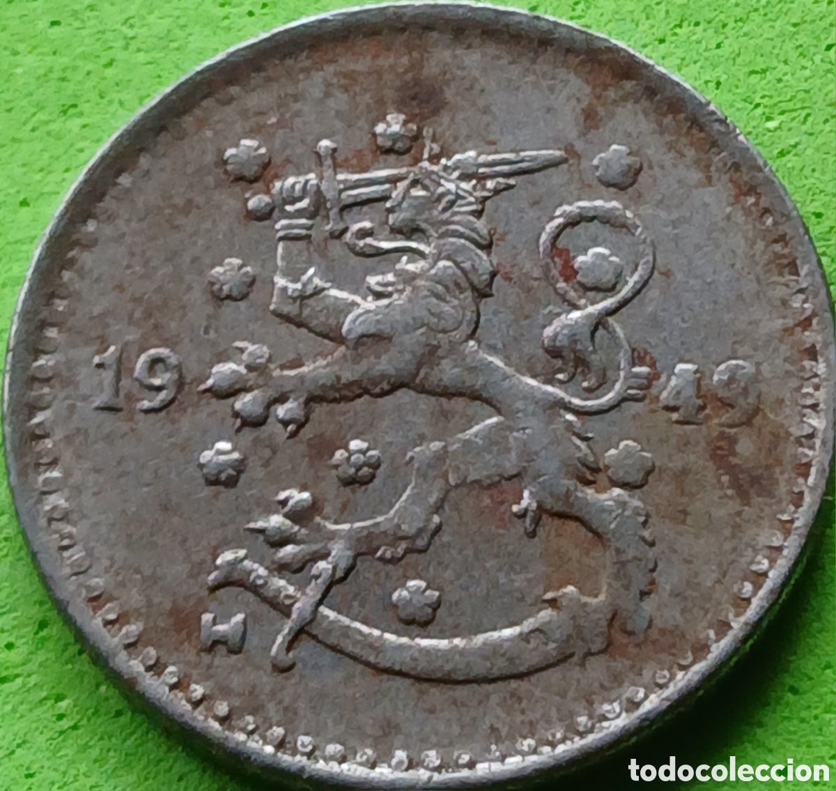 Monedas antiguas de Europa: Finlandia 1 marco 1949 km#30b