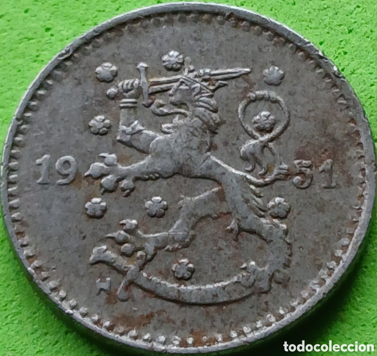 Monedas antiguas de Europa: Finlandia 1 marco 1951 km#30b
