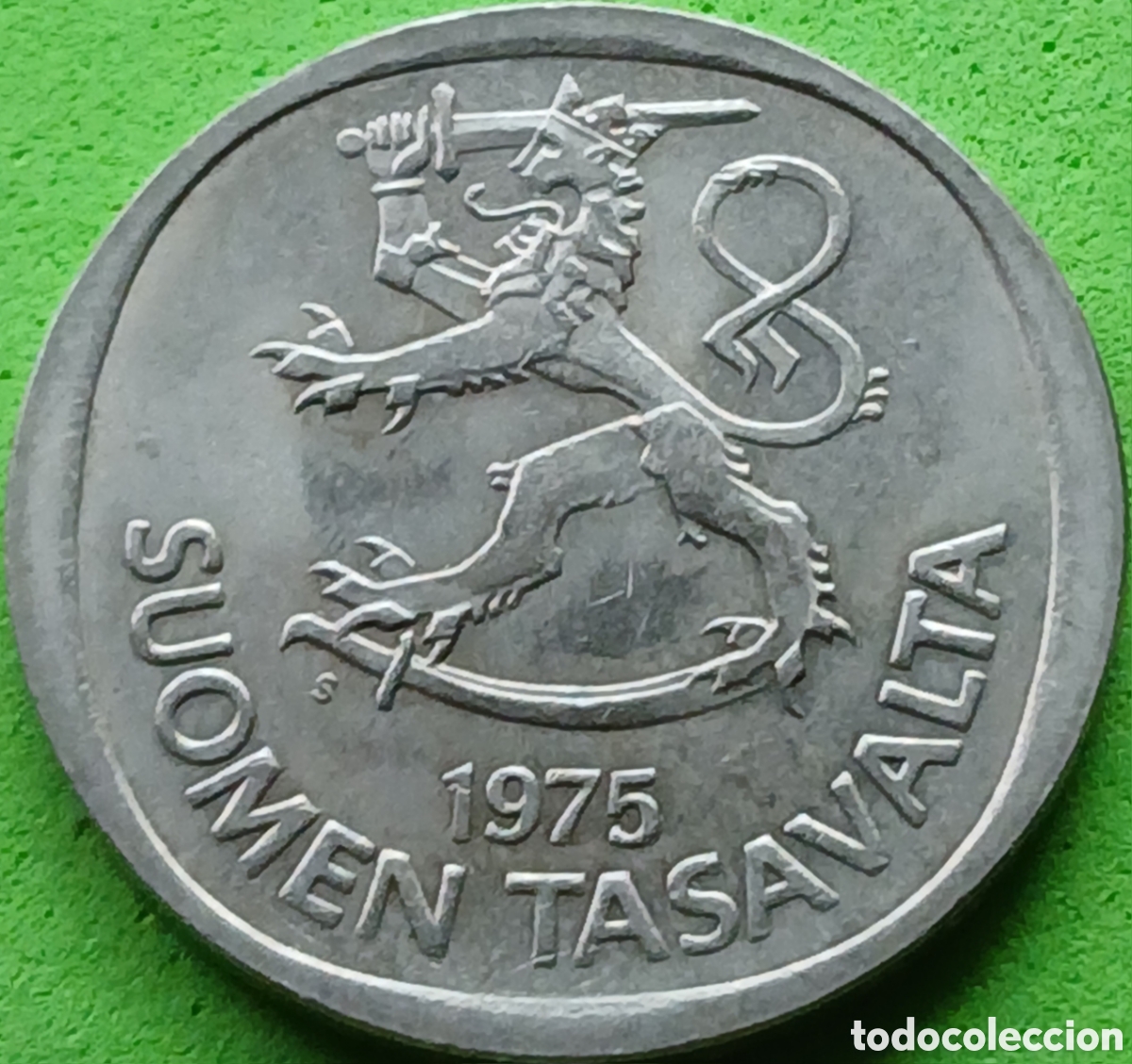 Monedas antiguas de Europa: Finlandia 1 marco 1975 km#49a