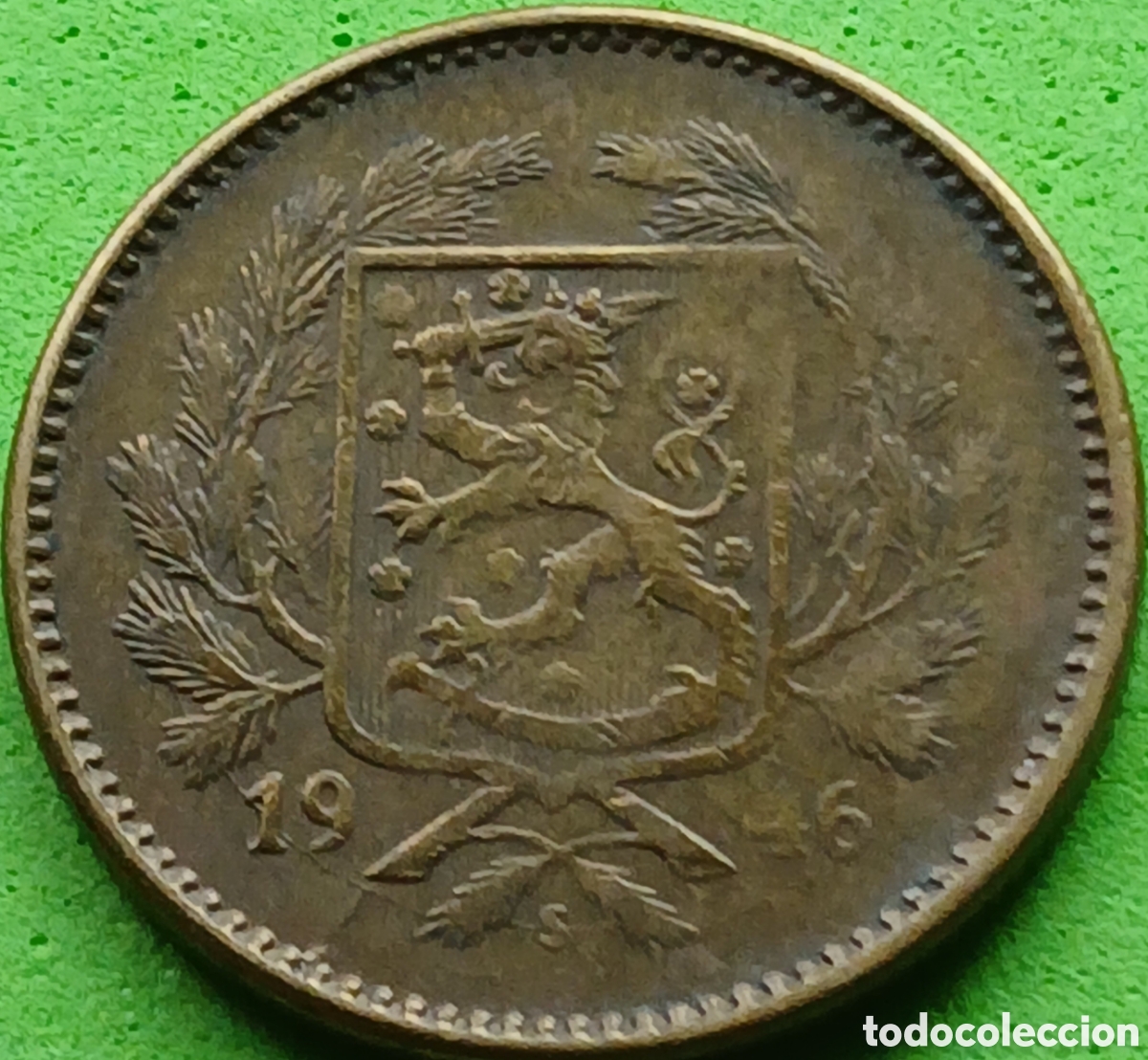 Monedas antiguas de Europa: Finlandia 5 marcos 1946 km#31a