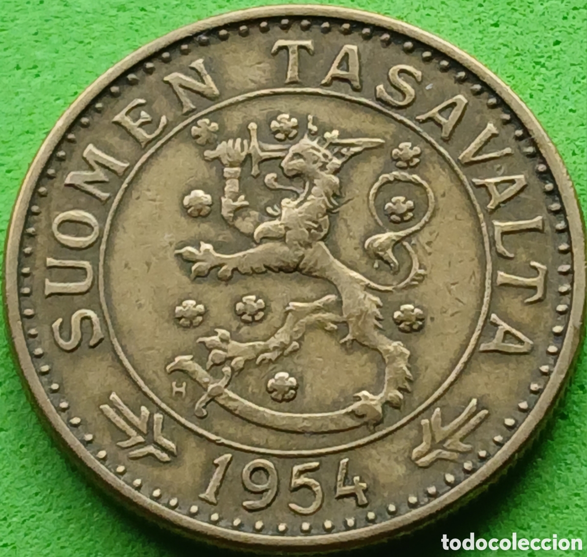 Monedas antiguas de Europa: Finlandia 20 marcos 1954 km#39