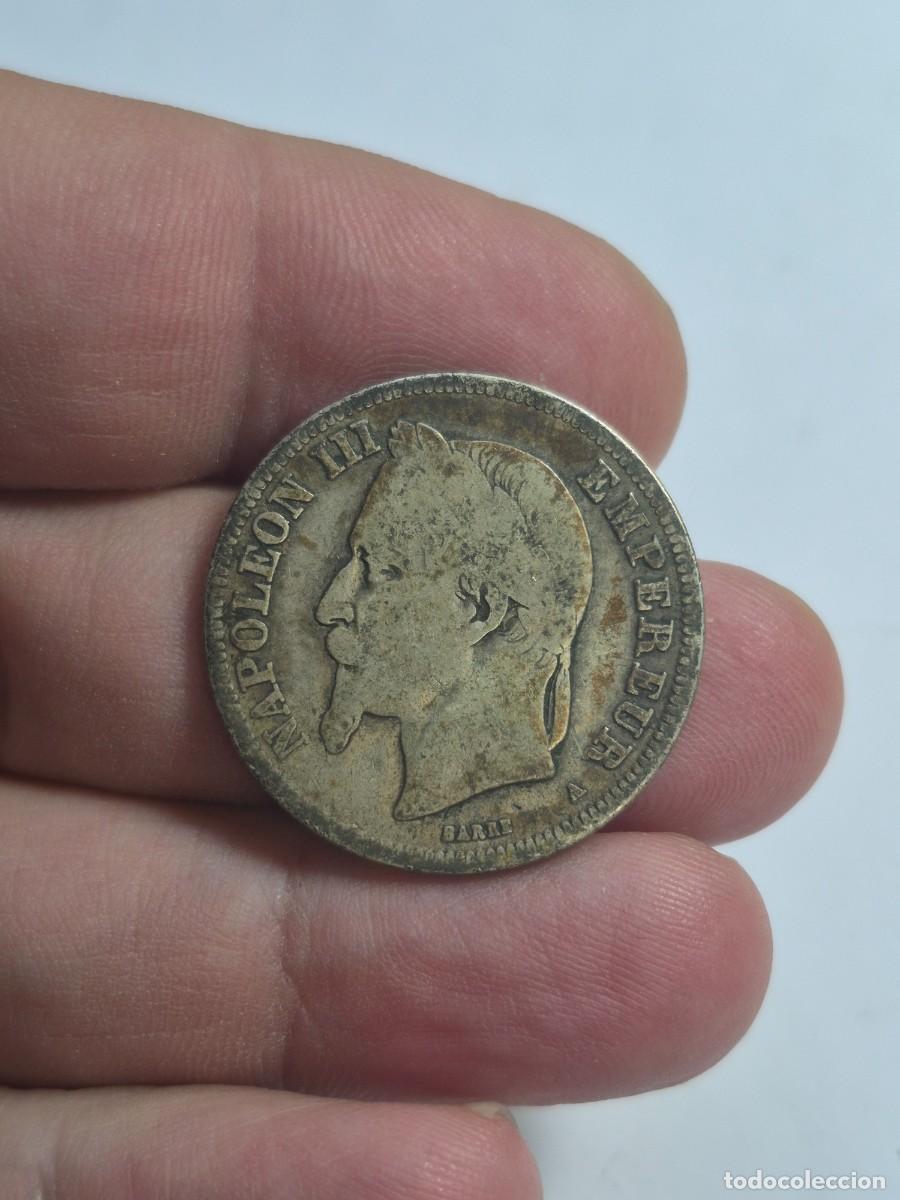 Monedas antiguas de Europa: NT/ FRANCIA 2 FRANCOS PLATA 1867 A (M1528)