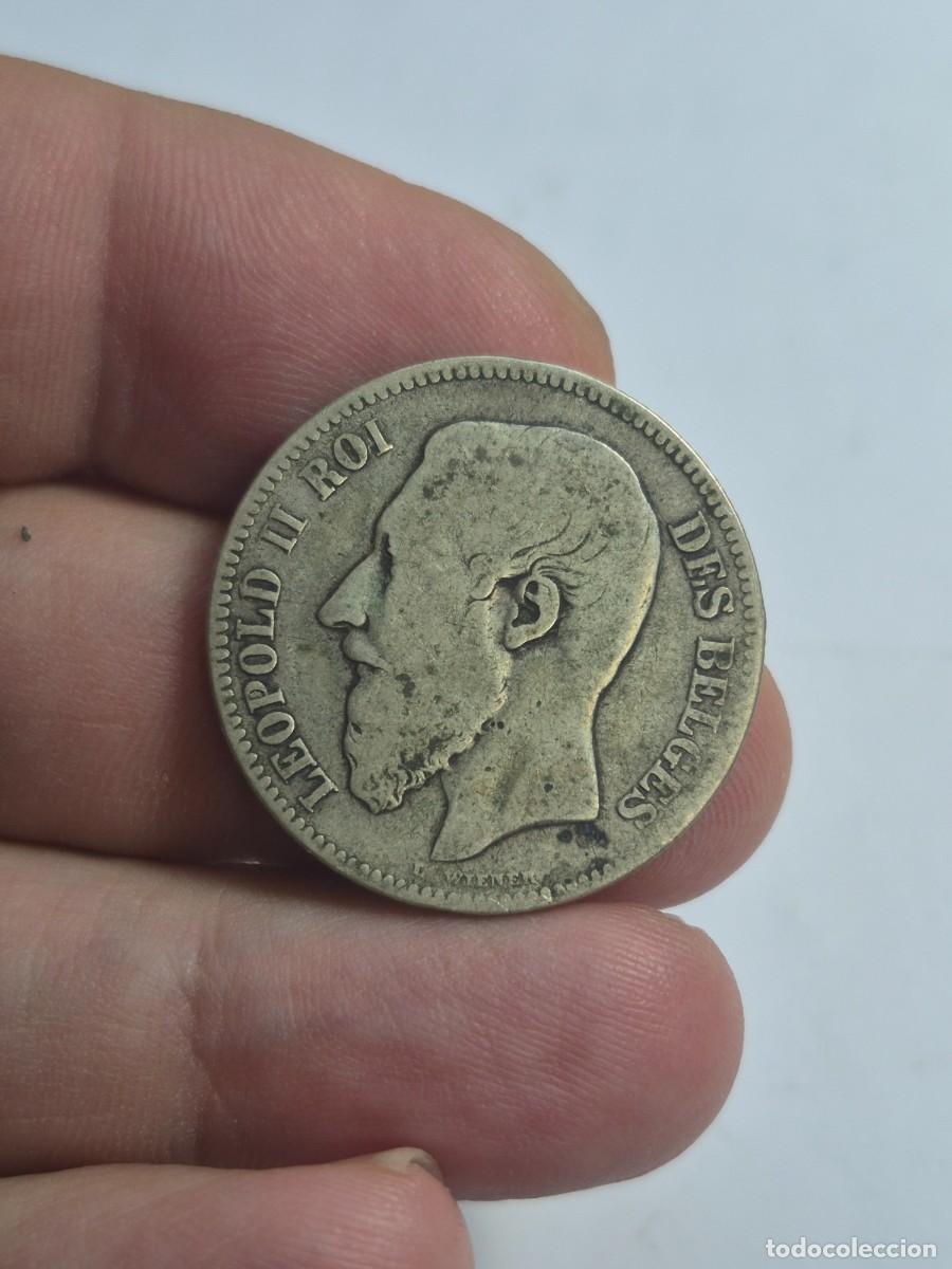 Monedas antiguas de Europa: NT/ BELGICA 2 FRANCOS 1867 PLATA (M1540)
