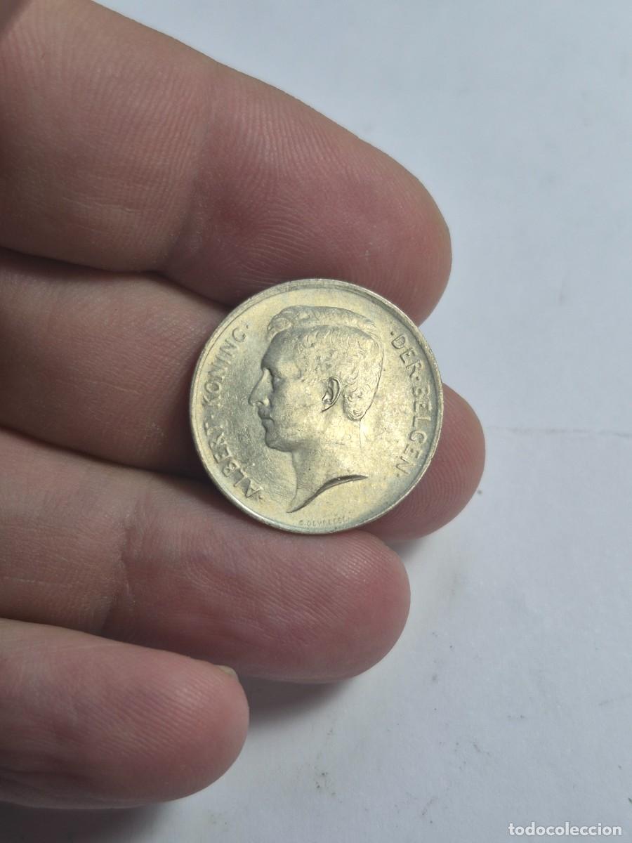 Monedas antiguas de Europa: NT/ BELGICA 1 FRANCO 1914 PLATA BRILLO ORIGINAL PRECIOSA (M1541)