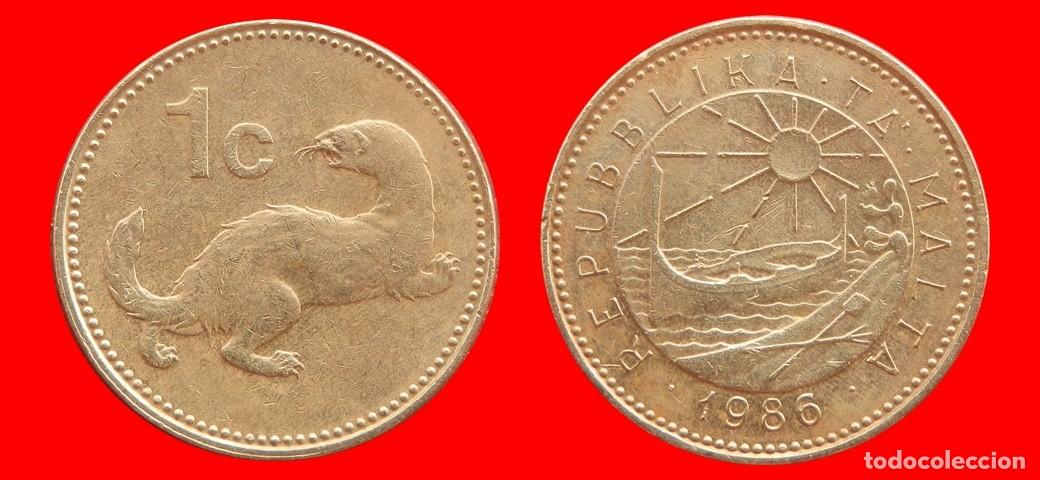 Monedas antiguas de Europa: 1 CENTIMO 1986 MALTA-154068