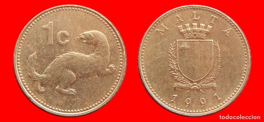 Monedas antiguas de Europa: 1 CENTIMO 1991 MALTA-154069