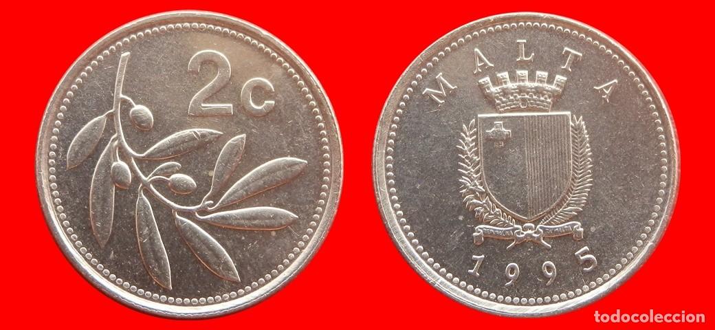 Monedas antiguas de Europa: 2 CENTIMOS 1995 MALTA-154075