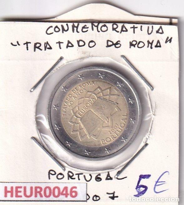 Monedas antiguas de Europa: HEUR0046 MONEDA PORTUGAL 2 EUROS 2007 (Tratado de Roma)