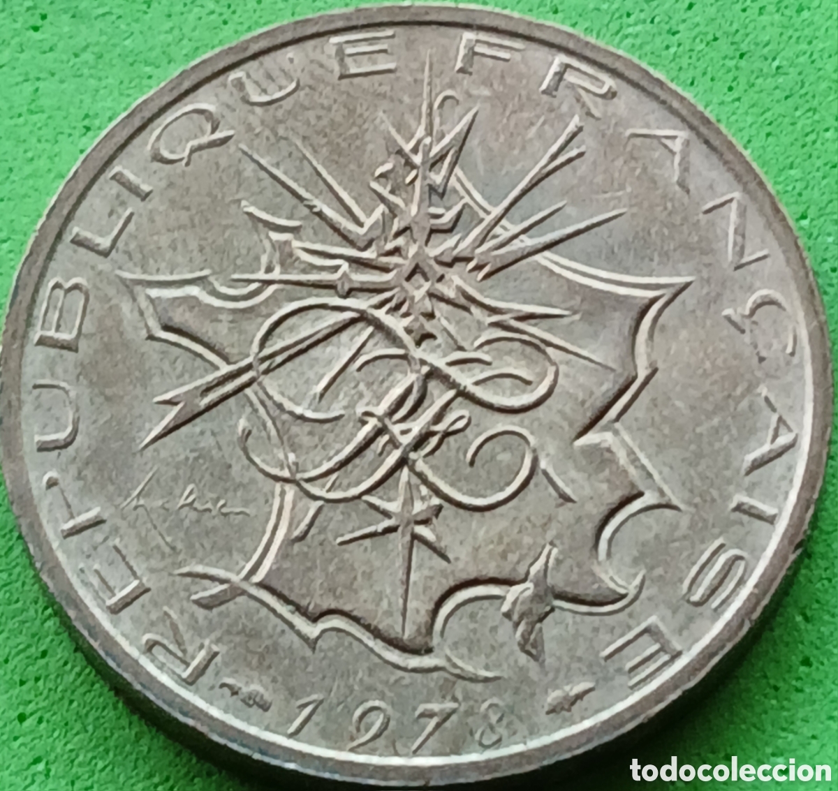 Monedas antiguas de Europa: Francia 10 francos 1978 km#940